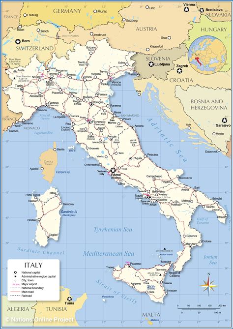 The Italian Map ~ AFP CV