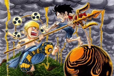 Manga - Artist: Luffy Vs Enel