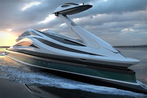 Swan-shaped yacht concept Avanguardia by Lazzarini — Yacht Charter ...