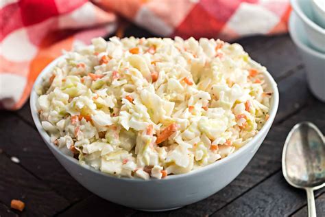 KFC Coleslaw Recipe - Shugary Sweets