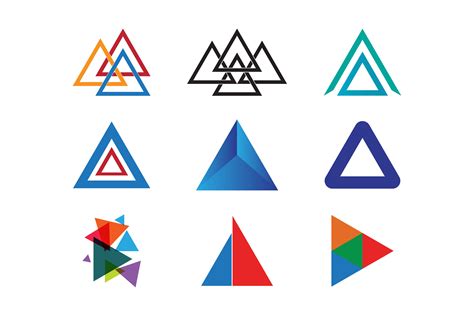 Triangle Logo Vector Graphic by Redgraphic · Creative Fabrica