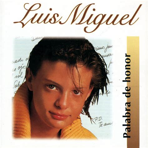 Álbum “Palabra de Honor” 1984 de Luis Miguel