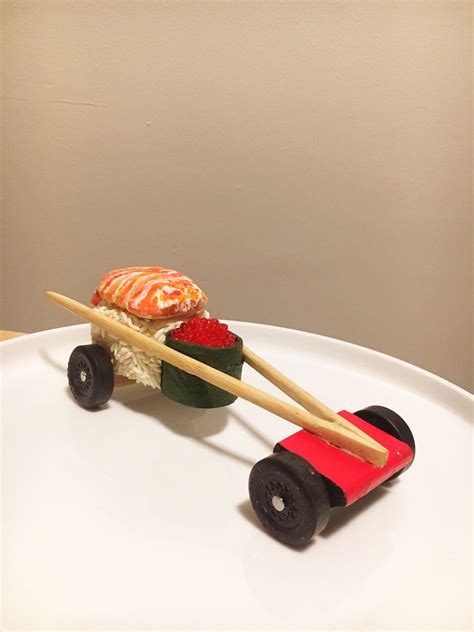 My friend's wife made this awesome pinewood derby car. She won the best ...