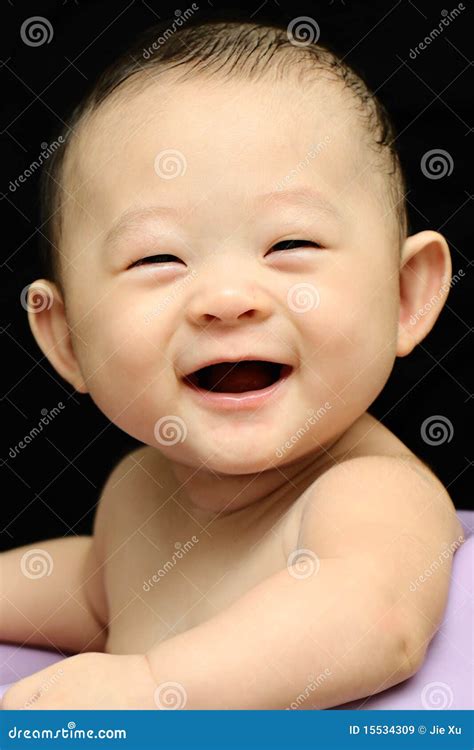 Cute asian baby boy stock image. Image of background - 15534309