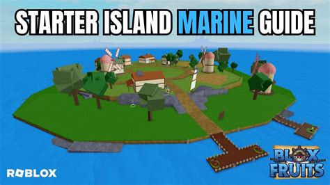 Starter Island Marine guide in Roblox Blox Fruits