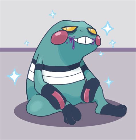 Shiny Croagunk by AddSomePurple on DeviantArt | Pokemon, Pokemon art ...