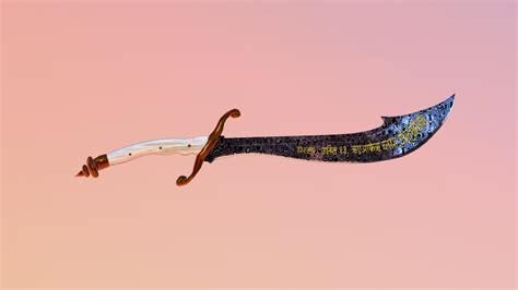 Magic Scimitar - 3D model by TravisRicks [da084cc] - Sketchfab