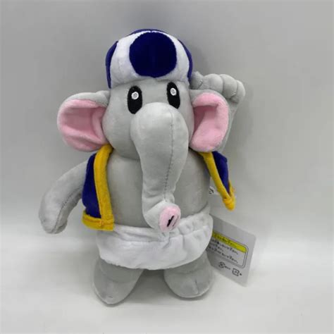 SUPER MARIO BROS. Wonder Elephant Toad Plush Doll Soft Toy Teddy 8" £13 ...