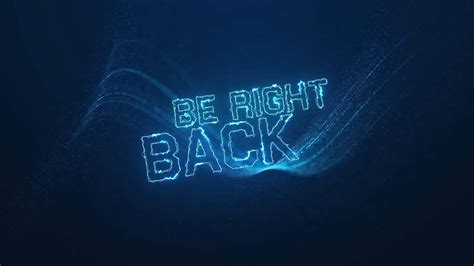 Be Right Back Logo