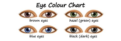 Eye Color Names Chart