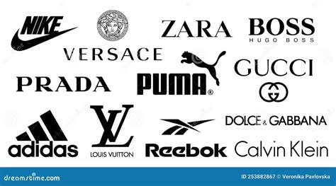 Vector Logos of Popular Clothing Brands Such As: Chanel, Louis Vuitton ...