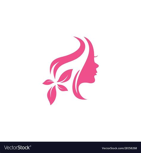 Makeup Logo Design Vector - Saubhaya Makeup | Floral logo design, Salon ...