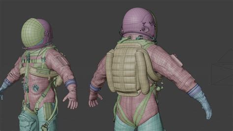 ArtStation - NASA ACES Spacesuit | Resources