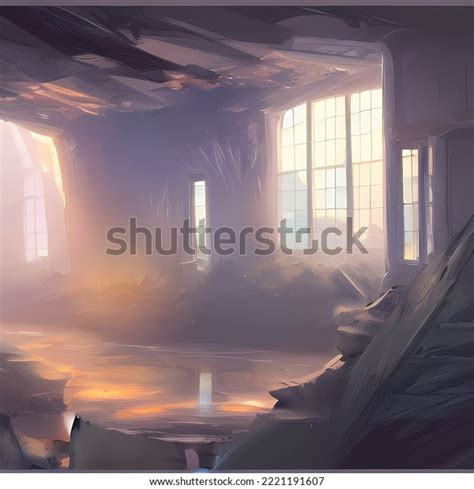 Sci Fi Room Concept Art Idea Stock Illustration 2221191607 | Shutterstock