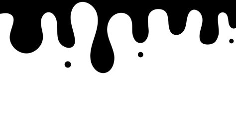 Paint Splatter Dripping Svg