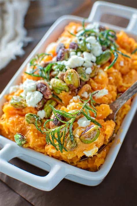 Mashed Yams with Feta - COOKTORIA