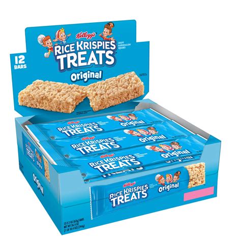 Kellogg's Rice Krispies Treats Original Marshmallow Big Bar Square, 2.2 ...