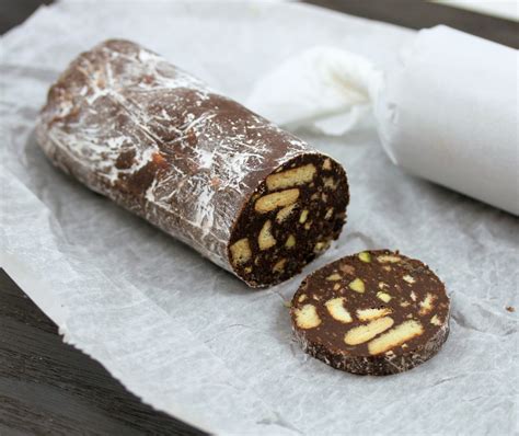 Salame De Chocolate (Portuguese Chocolate Salami)