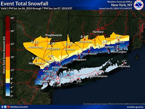 Snow forecast is over a foot in parts of East Coast: Winter storm could ...