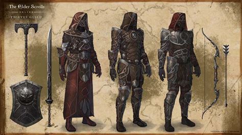 Thieves Guild Armor/Nightingale Armor/Dark Brotherhood — Elder Scrolls ...