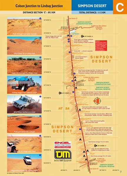 Map Of Simpson Desert