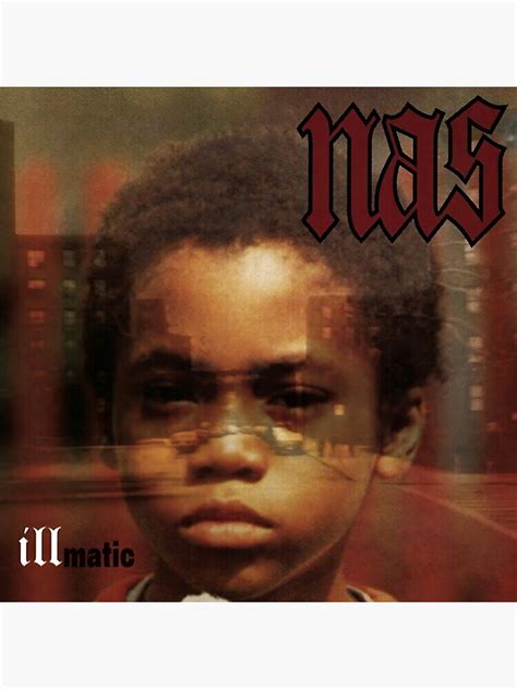 Nas - Illmatic Album Cover Premium Matte Vertical Poster