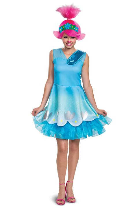 Poppy Trolls Movie 2 Adult Costume | eBay