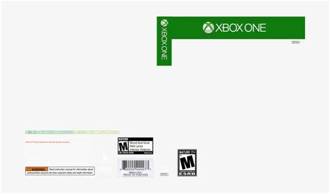 Xbox One Template - Blank Xbox One Game Cover - 700x408 PNG Download ...