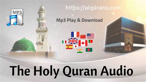 The Holy Quran Audio Recitation 20+ Languages Play and Download Mp3 ...