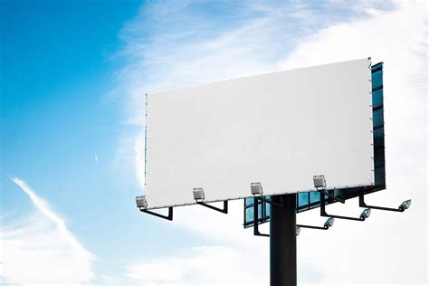 Blank Billboard Mockup