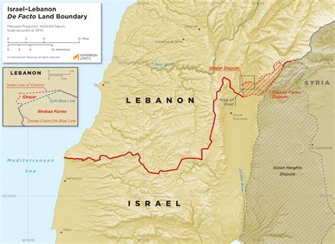 Israel–Lebanon Land Boundary | Sovereign Limits