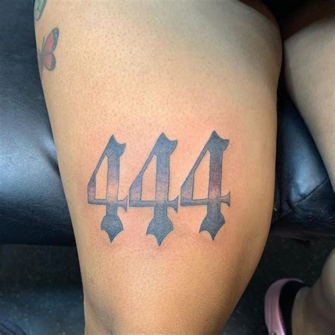 444 Tattoo Meaning On Tiktok - desisunarko