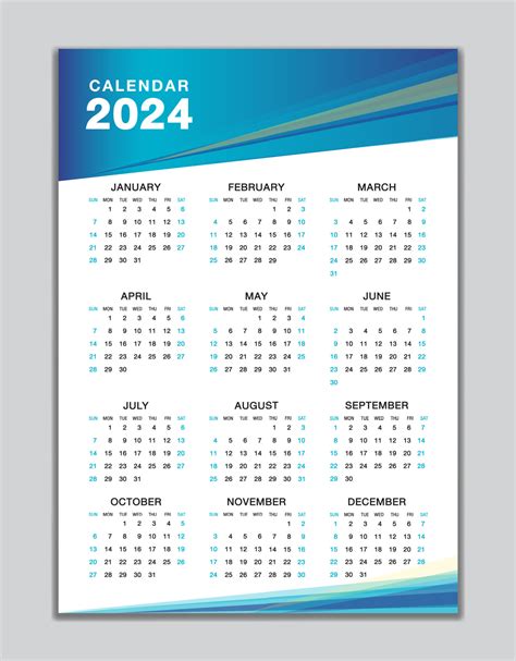 Wall 2024 Slim Calendar - Bonny Christy