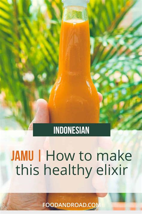 Recipe: Jamu With Turmeric And Tamarind | Food'n Road | Recipe ...