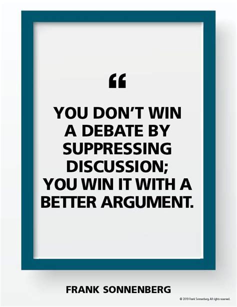 This Discussion Has No Room for Debate | Debate quotes, Personal growth ...