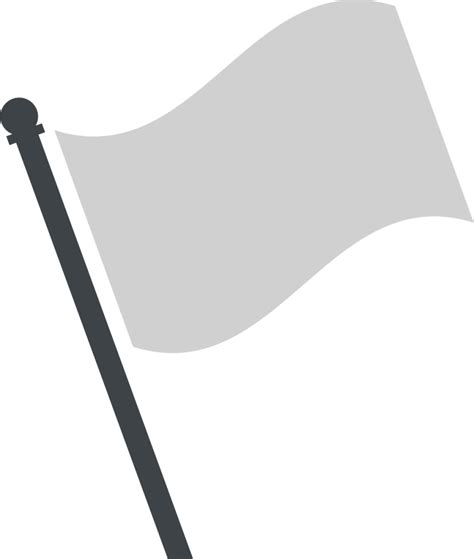 "waving white flag" Emoji - Download for free – Iconduck