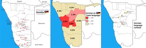 German in Namibia [3608 x 1200] : MapPorn