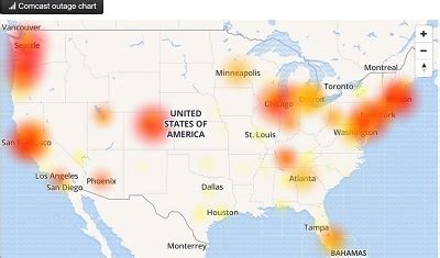 Internet Outages Across the Country Yesterday - What Happened?