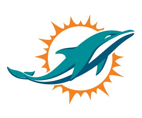 Miami Dolphin Circle Logo Svg