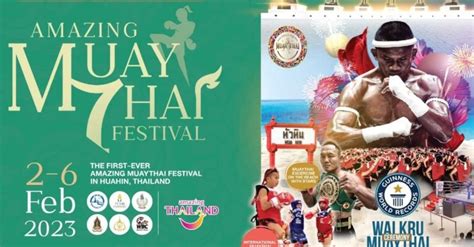 Amazing Muay Thai Festival 2023 gets underway in Hua Hin this week ...