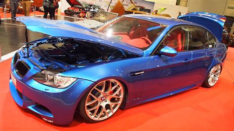 BMW 320D E90 Tuning at Essen Motorshow - Exterior Walkaround - YouTube