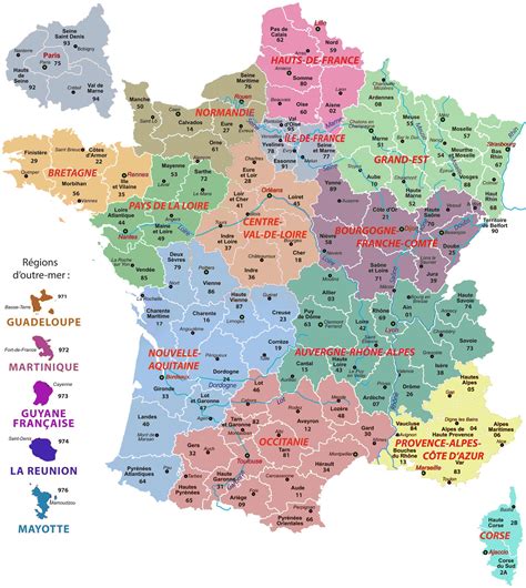 Political Map Of French - Gabbie Christiana