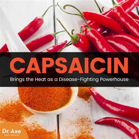 What Is Capsaicin? Top 6 Capsaicin Health Benefits - Dr. Axe