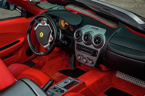 2006 Ferrari F430 Spider Roadster Interior Photograph by Gestalt ...