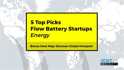 5 Top Flow Batteries Startups Out Of 124 In Energy | StartUs Insights