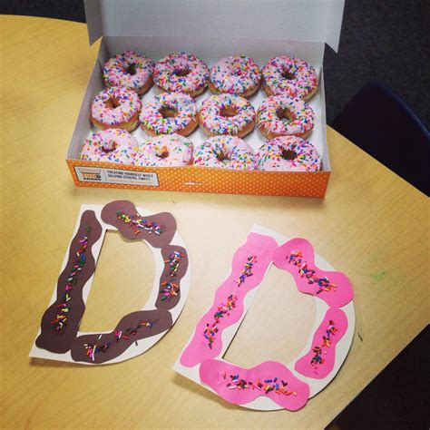 Letter D Donut Craft for Preschool