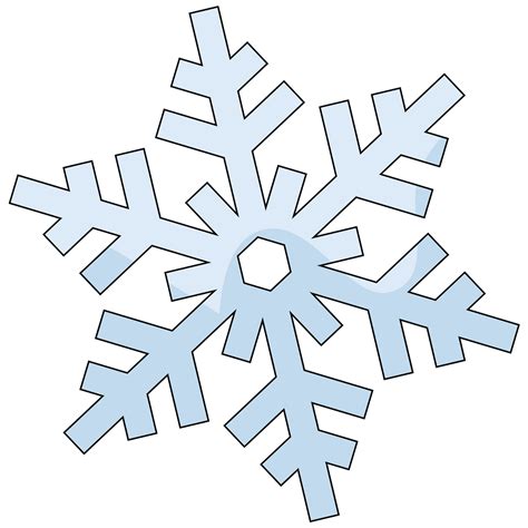 snowflake clipart - Clip Art Library