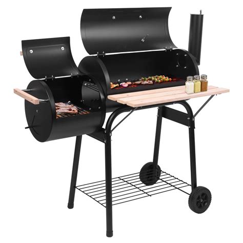 SYNGAR Charcoal BBQ Grill, Stainless Steel High Heat-Resistant Charcoal ...