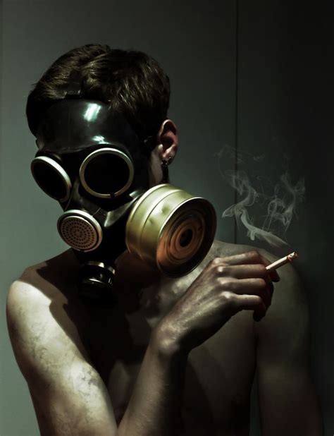 Pin by H O R U S on vôl.17 | Gas mask, Mask photography, Gas mask art