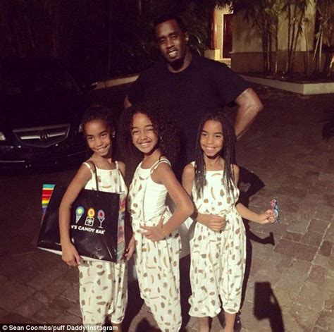 P Diddy posts adorable shot of three daughters in matching outfits ...